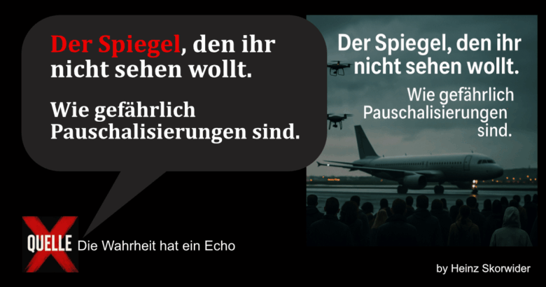 Der Spiegel, den ihr nicht sehen wollt.
