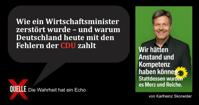 Wir hätten Robert Habeck haben können.