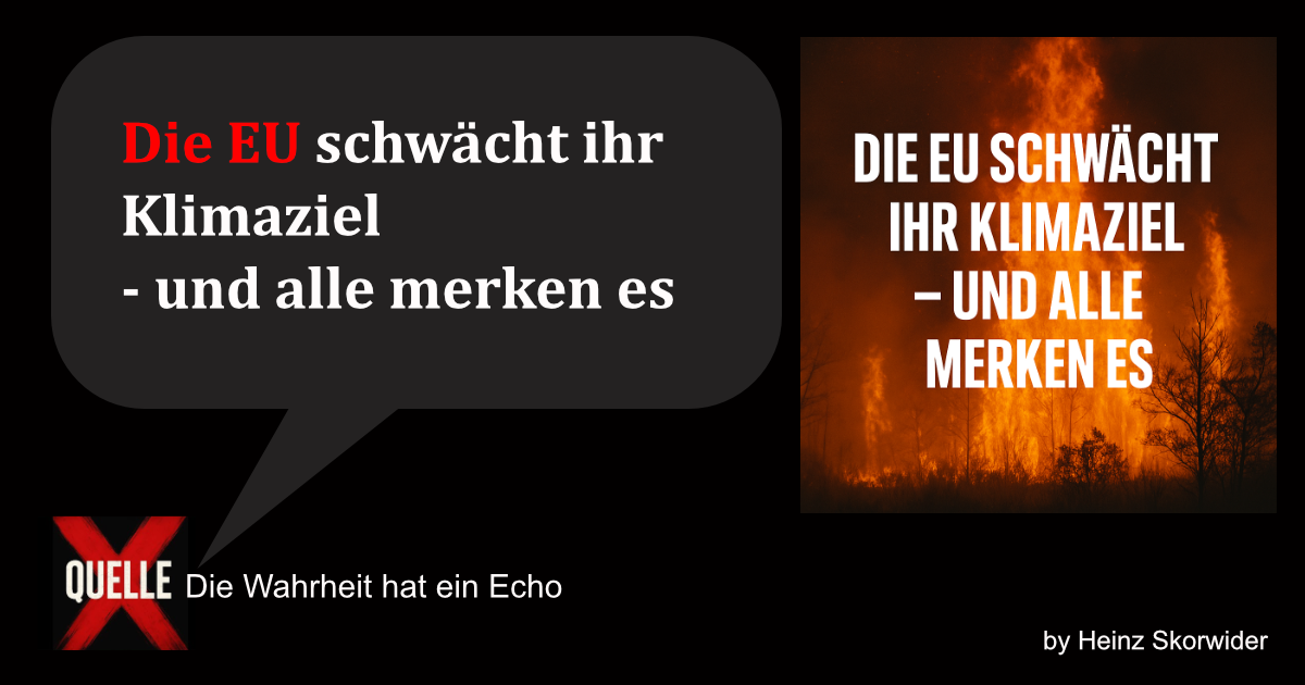 die eu schwächt die klimaziele