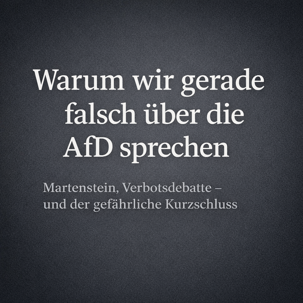 AfD Diskussion